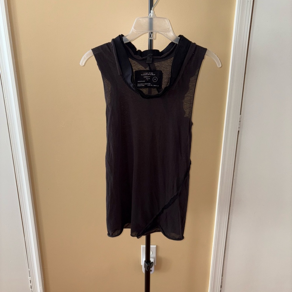 All Saints Black Top - Picture 3 of 6